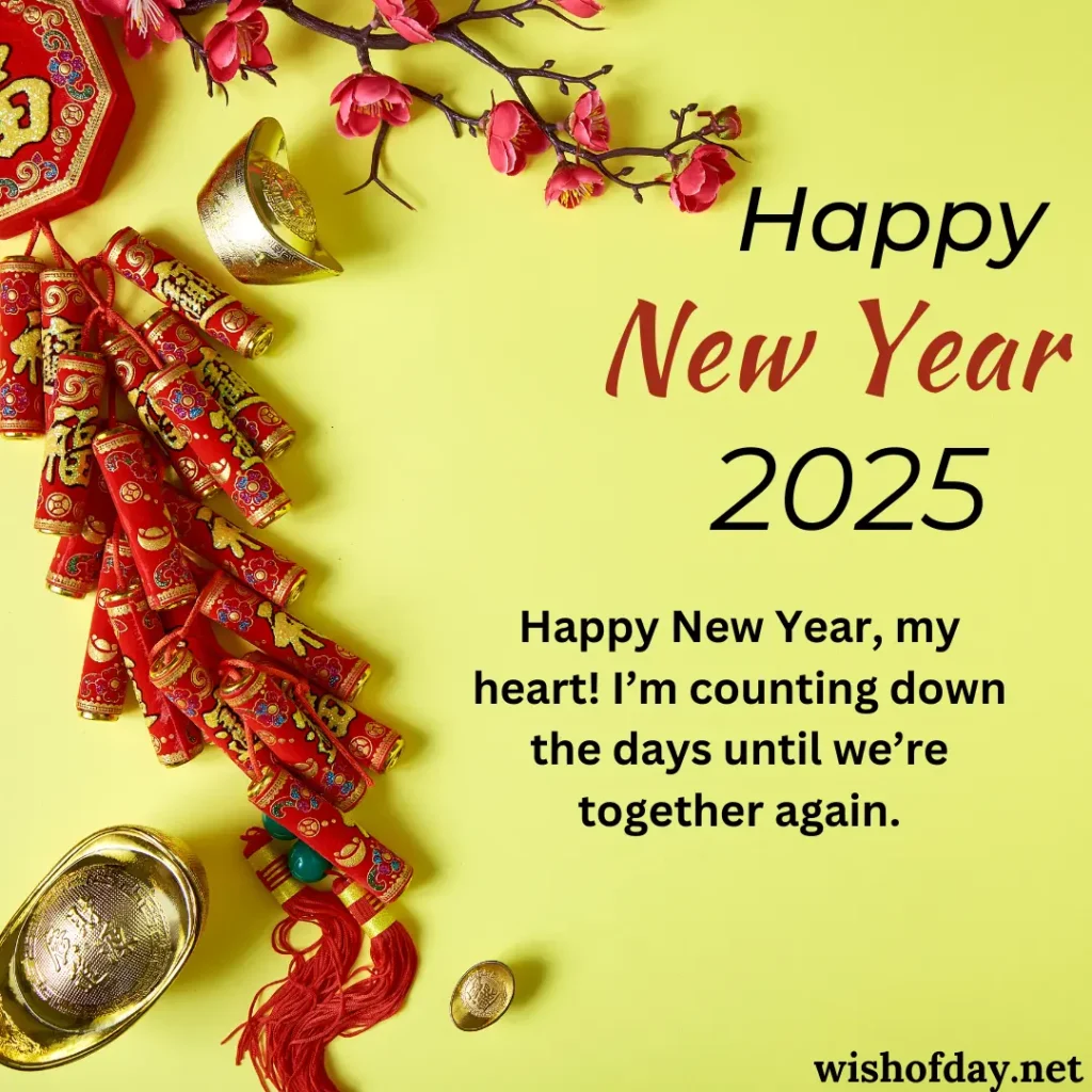 happy new year wishes for my love long distance