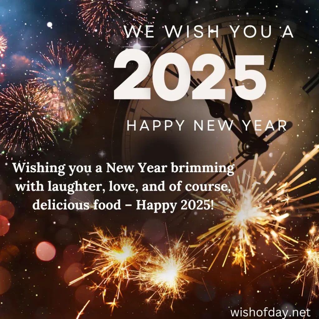 Happy New Year 2025 wishes to supplier