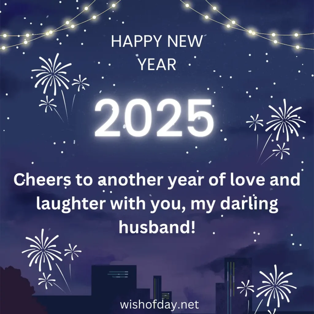 Happy New Year For Husband