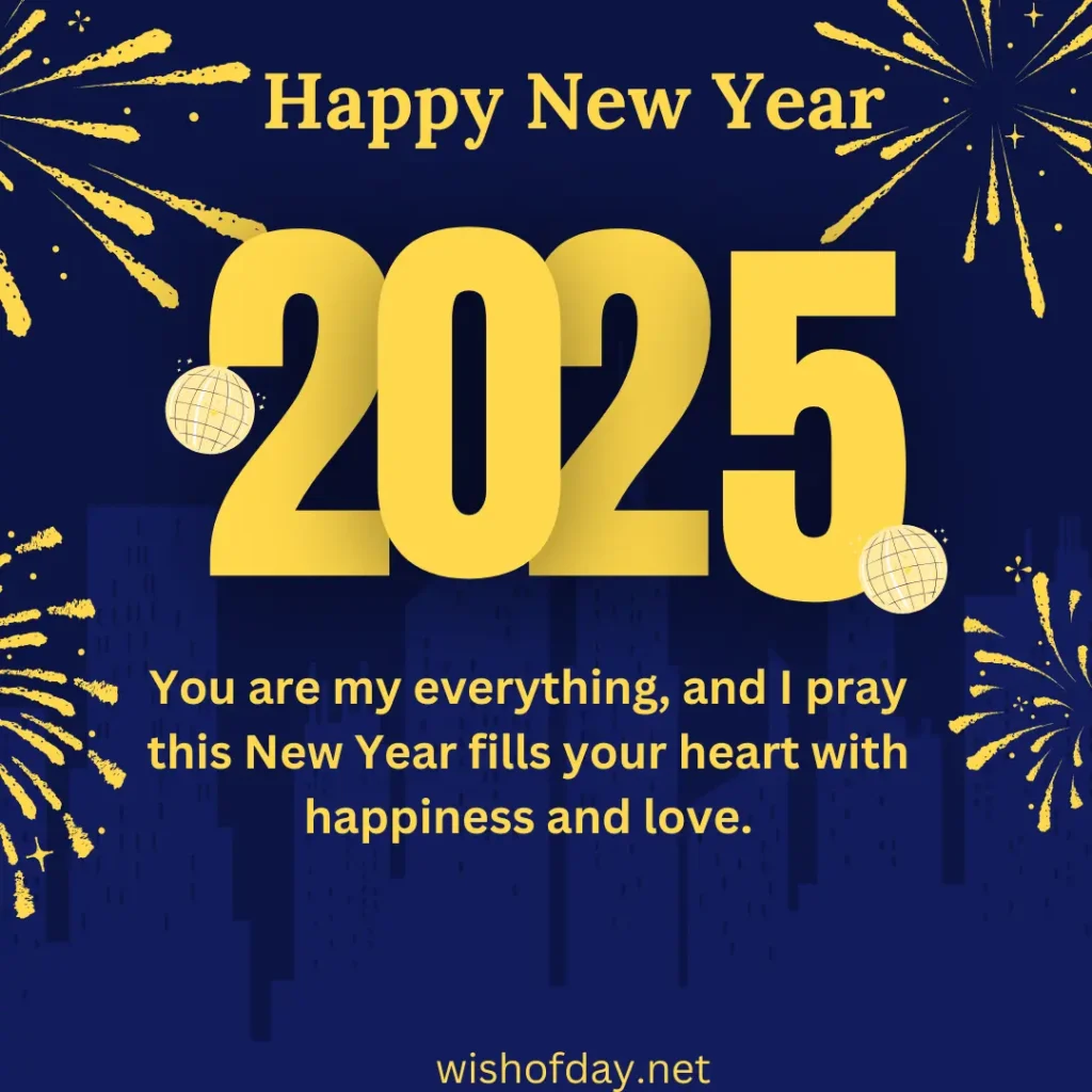 Heart Touching New Year Wishes for Wife in English