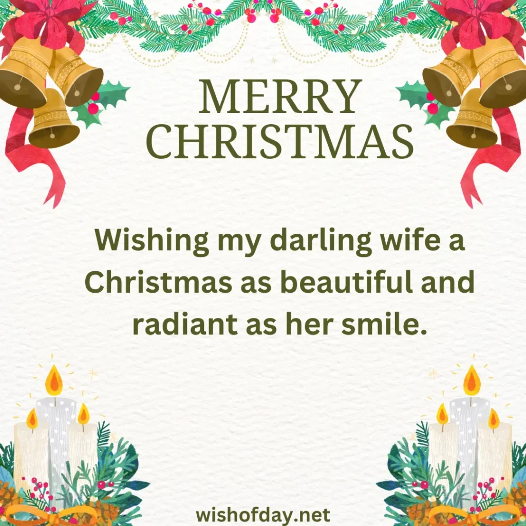 Merry Christmas to My Wife in Heaven