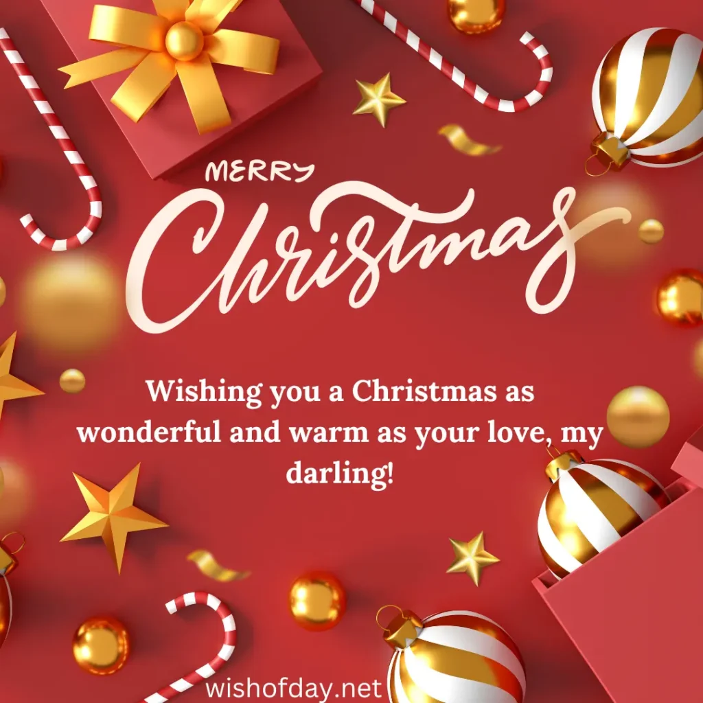 Wishes for Merry Christmas Message to Boyfriend Long Distance